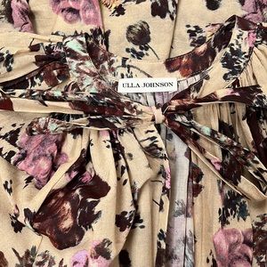 Ulla Johnson Selena Coverup in special sample floral print – Size XS/P
